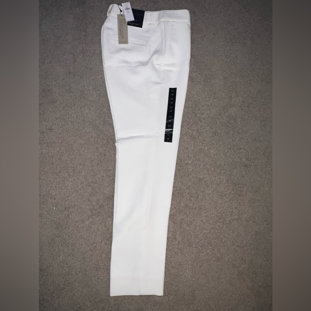 White Banana Republic Suit Pant